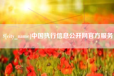 吕梁中国执行信息公开网官方服务