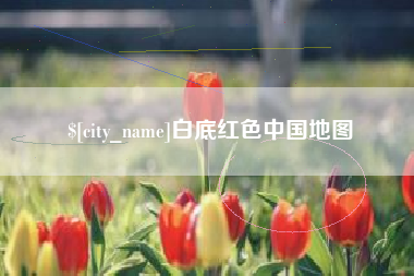 吕梁白底红色中国地图