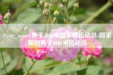 吕梁男子5000米国家级运动员-国家级的男子5000米运动员