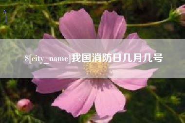 吕梁我国消防日几月几号