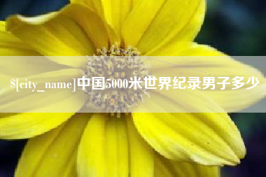 吕梁中国5000米世界纪录男子多少