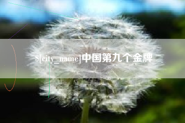 吕梁中国第九个金牌