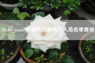 吕梁中国失信被执行人员名单查询