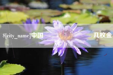 吕梁中国🇨🇳几枚金牌