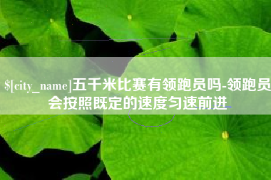 吕梁五千米比赛有领跑员吗-领跑员会按照既定的速度匀速前进