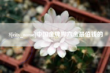 吕梁中国金牌哪六金最值钱的