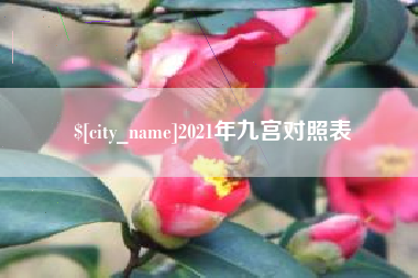 吕梁2021年九宫对照表